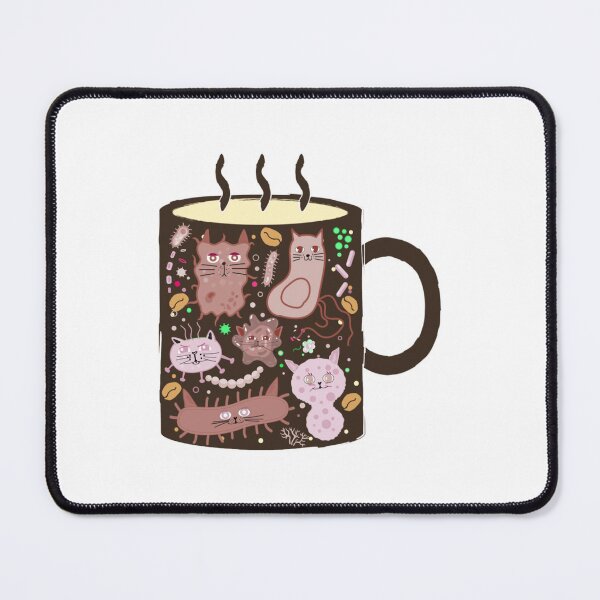 Item preview, meowcrobiology cat meow microbiology science bacteriology and coffee lover designed and sold by mackenzie-lean.