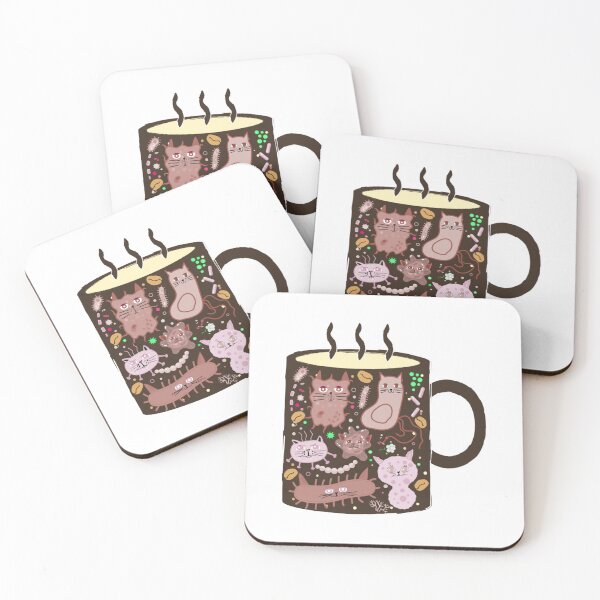 Item preview, meowcrobiology cat meow microbiology science bacteriology and coffee lover designed and sold by mackenzie-lean.