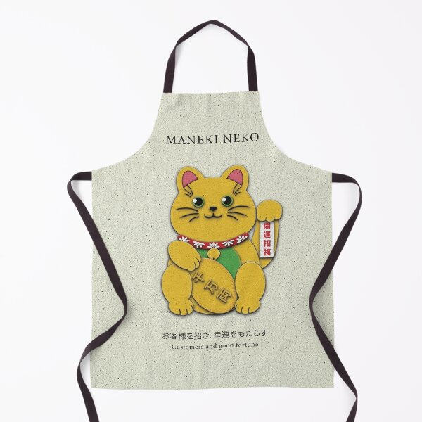 Artikelvorschau, Gold Left Paw Maneki-Neko: Kunden und Chancen anziehen entworfen und verkauft von VRMediaDecor.