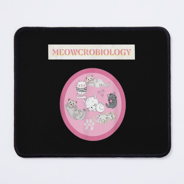 Item preview, Meowcrobiology Cat Meow Microbiology Science Bacteriology Cute Cat Biologist FelineT-Shir designed and sold by mackenzie-lean.