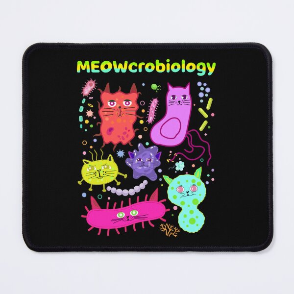 Item preview, meowcrobiology cat meow microbiology science bacteriology designed and sold by mackenzie-lean.