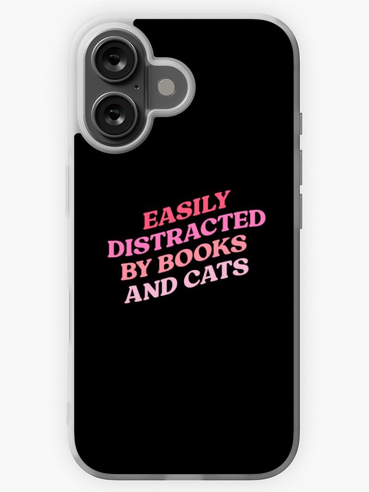 Thumbnail 1 von 5, iPhone-Hülle, Lässt sich leicht durch Bücher und Katzen ablenken designt und verkauft von Portoricat.