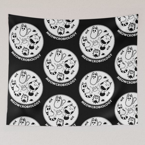 Item preview, Meowcrobiology Classic designed and sold by mackenzie-lean.
