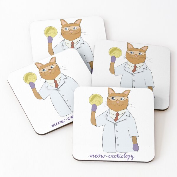 Item preview, MEOWcrobiology Classic designed and sold by mackenzie-lean.
