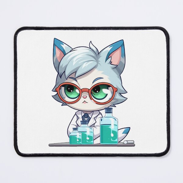 Item preview, Meowcrowbiologist Cute Cat Biology Teacher designed and sold by mackenzie-lean.