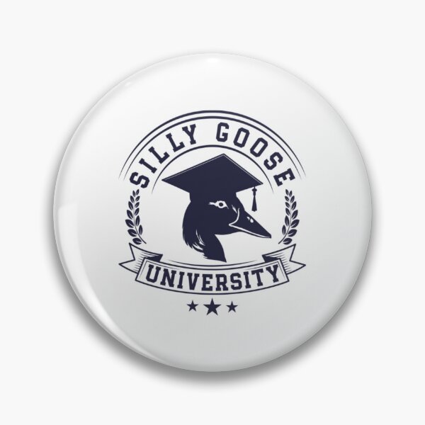 Item preview, Silly Goose University Funny School Student Meme9 designed and sold by ShirinaAarohin.