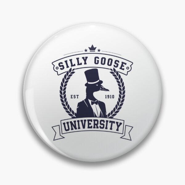 Item preview, Silly Goose University Funny School Student Meme13 designed and sold by ShirinaAarohin.