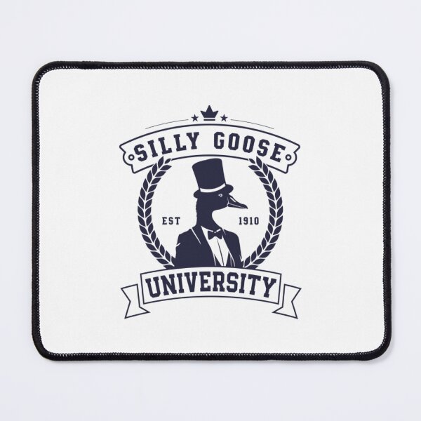 Item preview, Silly Goose University Funny School Student Meme13 designed and sold by ShirinaAarohin.