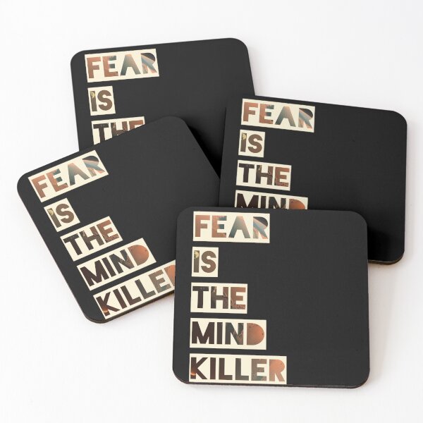 Item preview, Fear Is the Mind killer | Sci-Fi Dune Quote | Motivation designed and sold by FridayArtStudio.