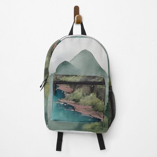 Item preview, Foggy Mountain Landscape 22 - Pintura china designed and sold by joejiing.