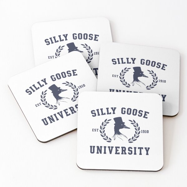 Item preview, Silly Goose University Funny School Student Meme22 designed and sold by ShirinaAarohin.