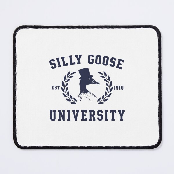 Item preview, Silly Goose University Funny School Student Meme22 designed and sold by ShirinaAarohin.