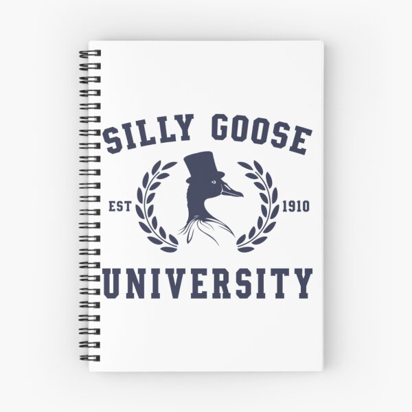 Item preview, Silly Goose University Funny School Student Meme22 designed and sold by ShirinaAarohin.