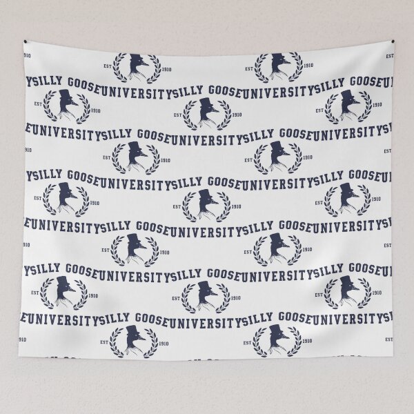 Item preview, Silly Goose University Funny School Student Meme22 designed and sold by ShirinaAarohin.