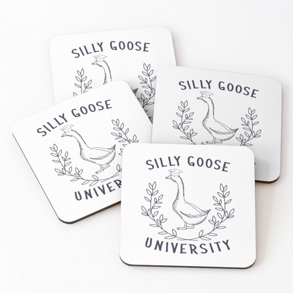 Item preview, Silly Goose University Funny School Student Meme26 designed and sold by ShirinaAarohin.