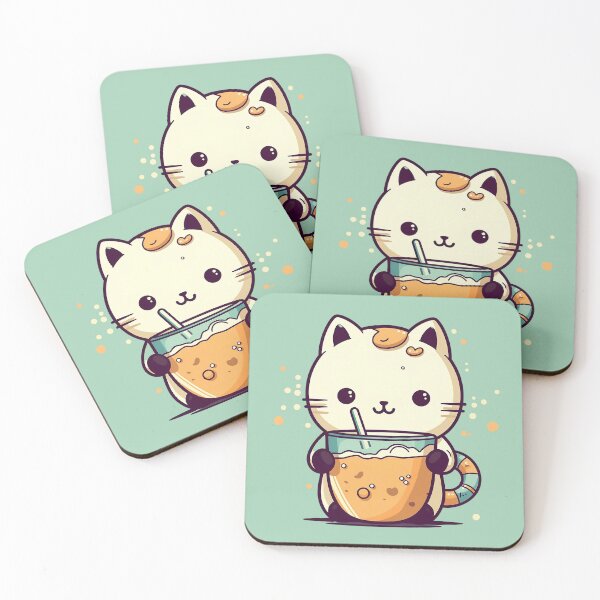 Item preview, Frappucino Neko - Tapioca Caramel designed and sold by SnarkyDoodles.