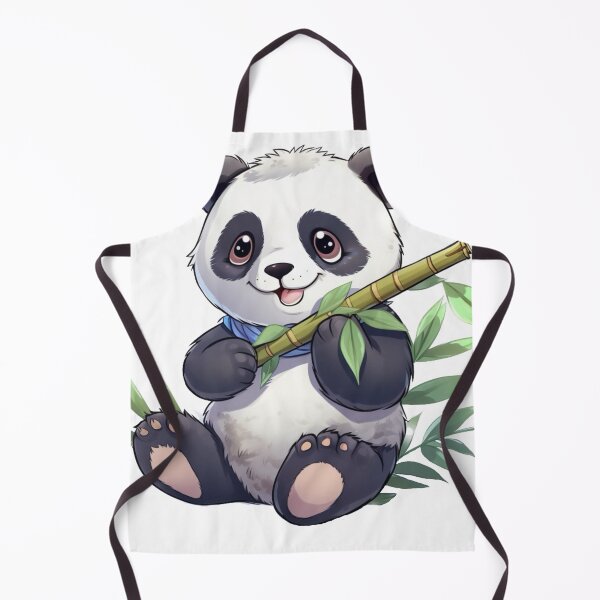 Item preview, Cute Baby Panda with Bamboo  designed and sold by EpicFoxArt.