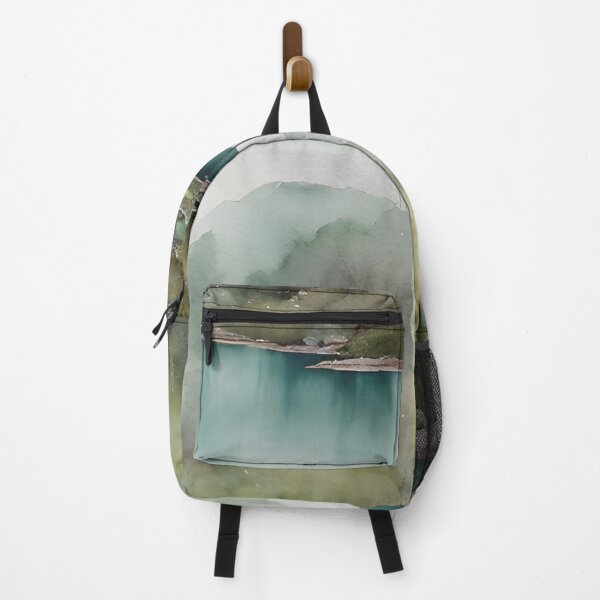 Item preview, Foggy Mountain Landscape 23 - Pintura china designed and sold by joejiing.