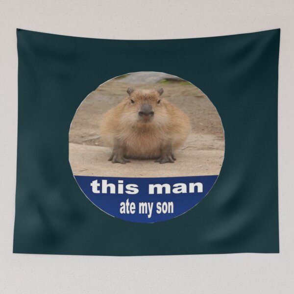 Item preview, capybara  designed and sold by Aurelioads.