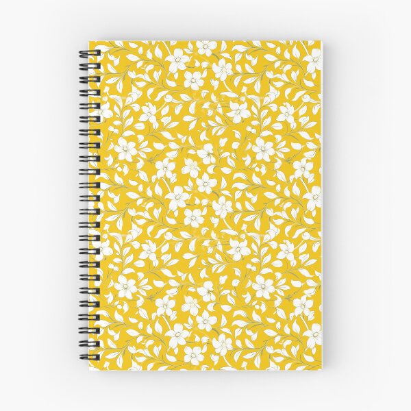 Item preview, Yellow and White Floral Pattern designed and sold by AETHERART.