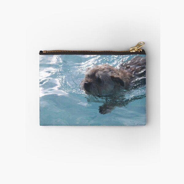 Item preview, Swimming Border Terrier designed and sold by Joliver42.