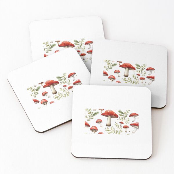Item preview, Red Mushroom Pattern designed and sold by JHDesigns08.