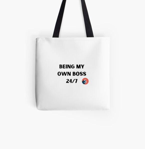 Black Owned Bos. Tote Bag