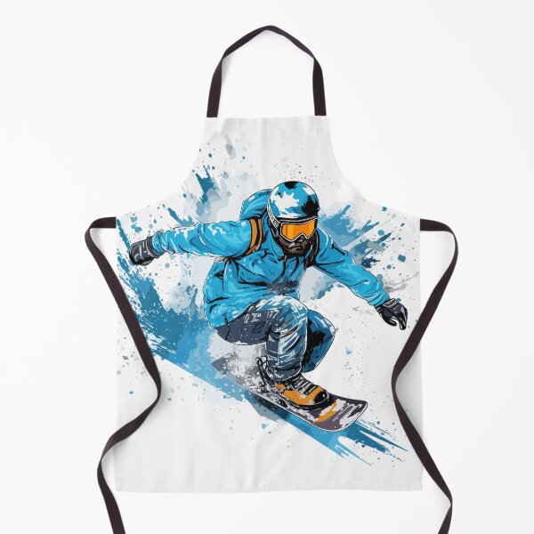 Item preview, Downhill snowboarder designed and sold by SleepySquirrel.