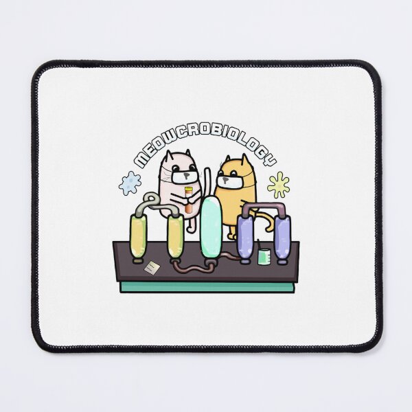Item preview, Meowcrobiology - Cat Biology Pun designed and sold by winslow-elanes.