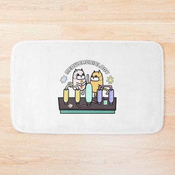Item preview, Meowcrobiology - Cat Biology Pun designed and sold by winslow-elanes.