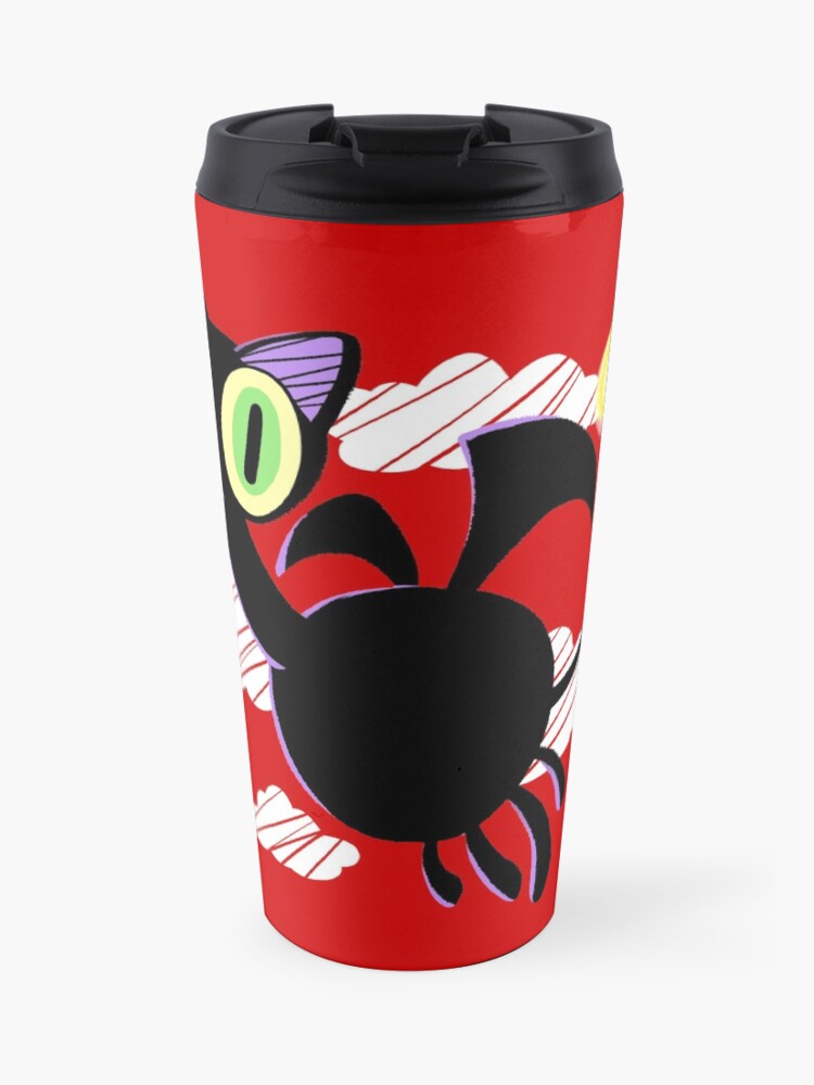 Devilman Crybaby Cat Demon Travel Mug By Astrayeah Redbubble