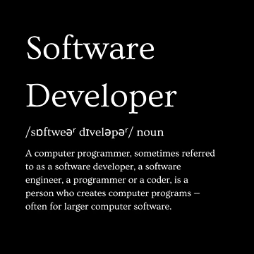 Artwork thumbnail, Software Developer by AdorableStudio