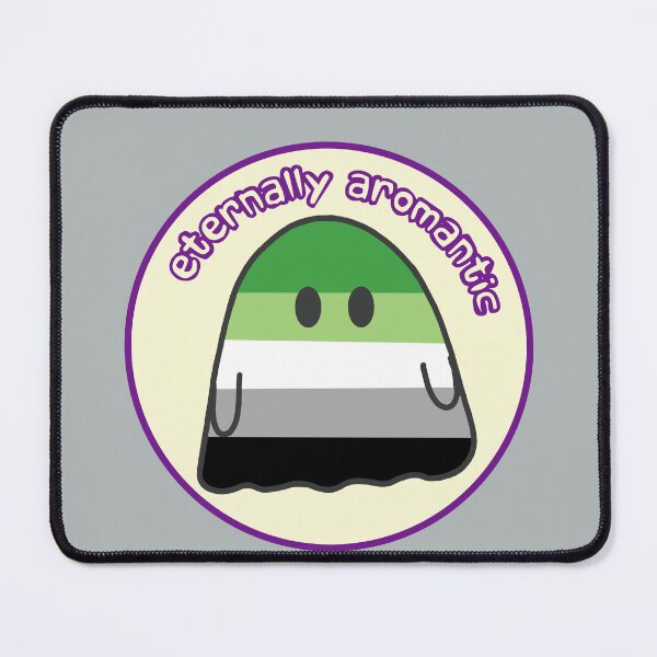 Item preview, Eternally aromantic LGBTQ+ Ghost designed and sold by Sketchy-Violet.