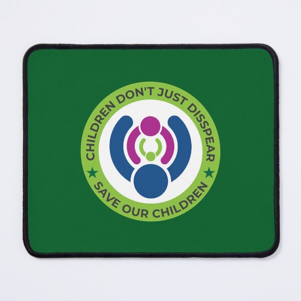 Item preview, CHILDREN DON_T JUST DISSPEAR. SAVE OUR CHILDREN (Green) EYECHO designed and sold by nuocchaysiet.
