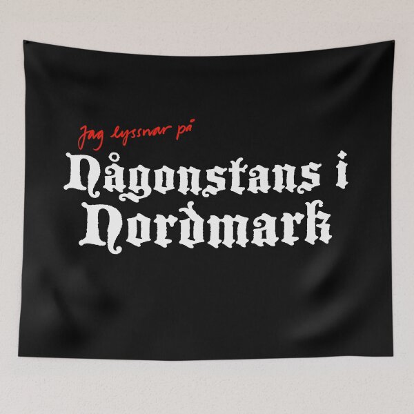 Item preview, Någonstans i Nordmark - vit text designed and sold by Jonas Anderson.