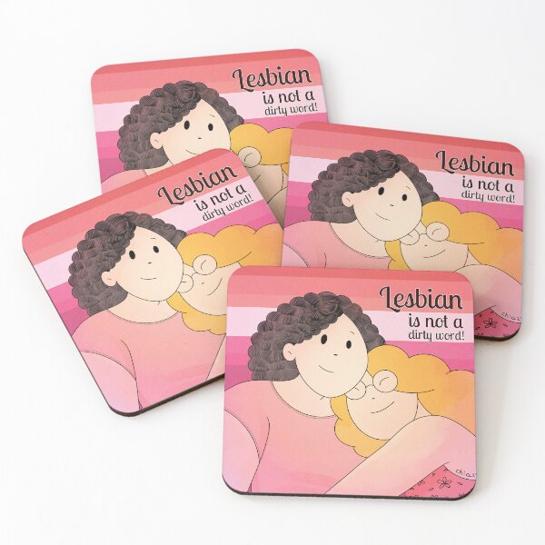 Item preview, Lesbian is not a dirty word! designed and sold by Chiara Filincieri.