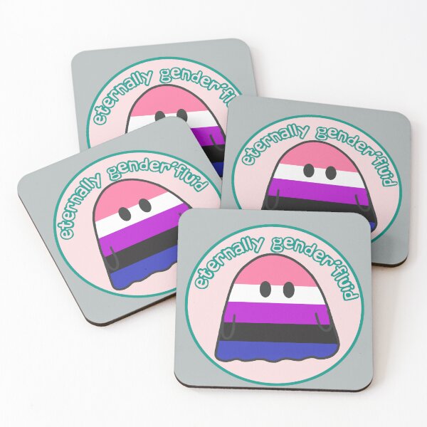 Item preview, Eternally gender-fluid LGBTQ+ Ghost designed and sold by Sketchy-Violet.