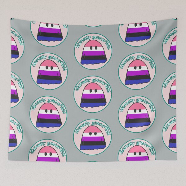 Item preview, Eternally gender-fluid LGBTQ+ Ghost designed and sold by Sketchy-Violet.
