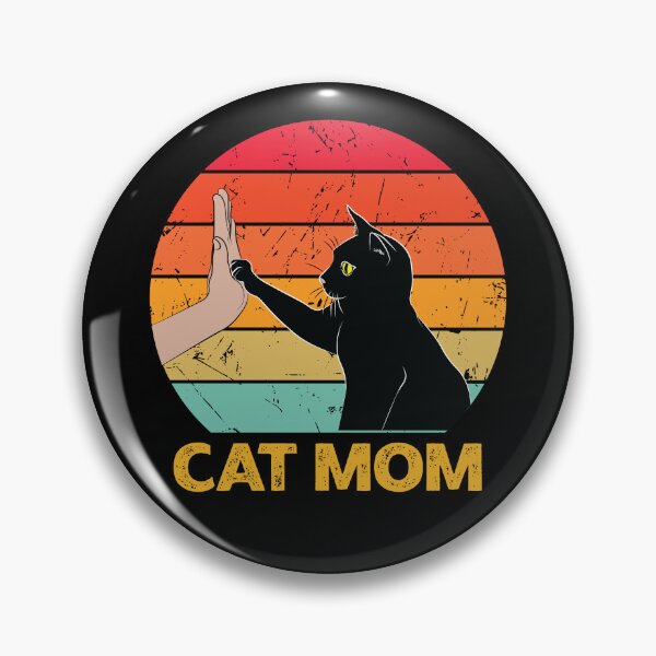 Item preview, Cat Mom High Five - Cat Lover - Black Cat - Life is Good a Cat Makes it Better designed and sold by PolyPixel.