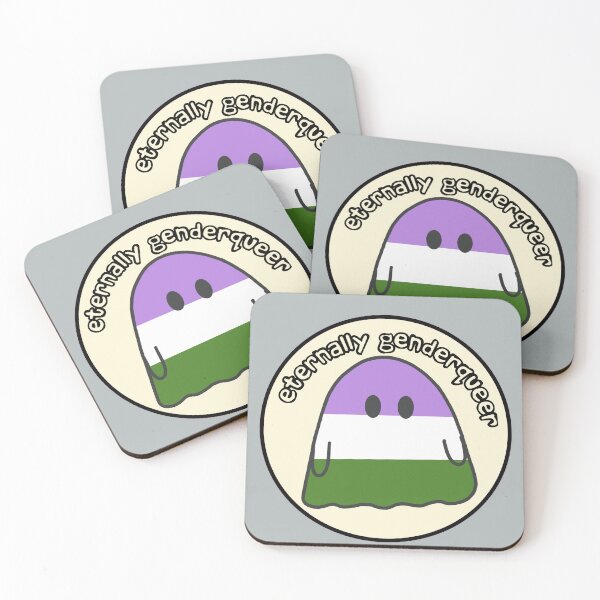 Item preview, Eternally genderqueer LGBTQ+ Ghost designed and sold by Sketchy-Violet.