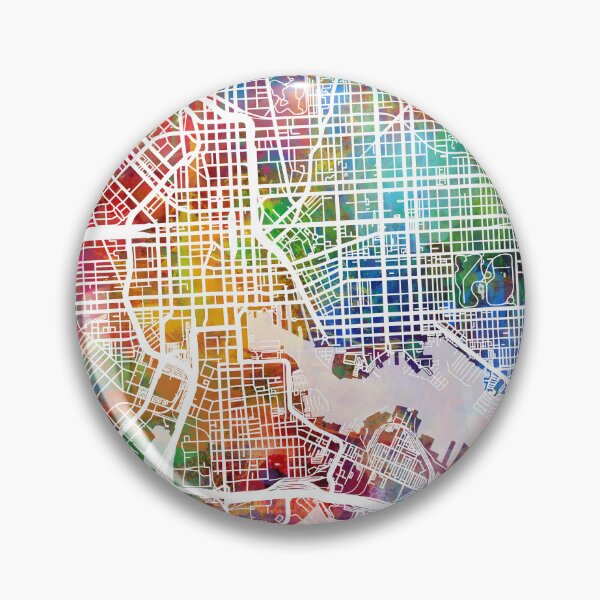 Item preview, Baltimore Maryland City Street Map designed and sold by ArtPrints.