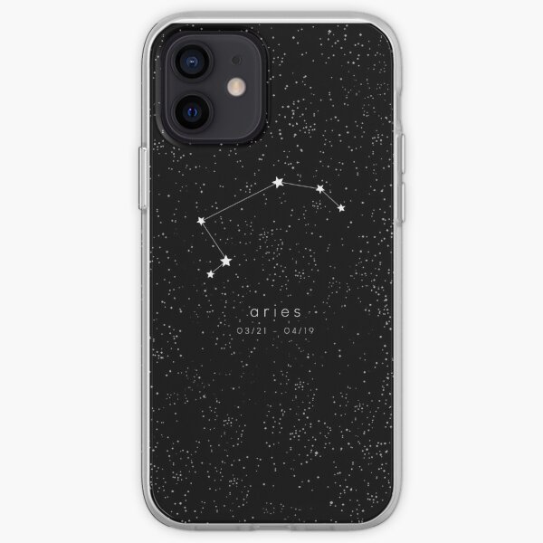 Aries Zodiac Constellation iPhone Soft Case