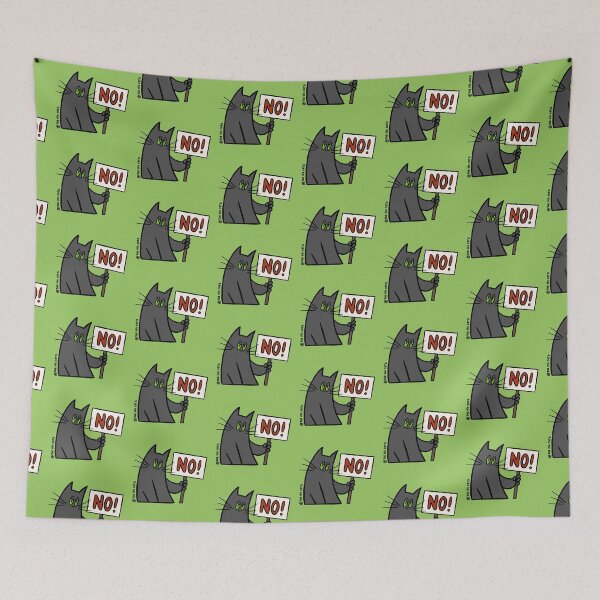 Item preview, No means No!  designed and sold by TheVixCats.