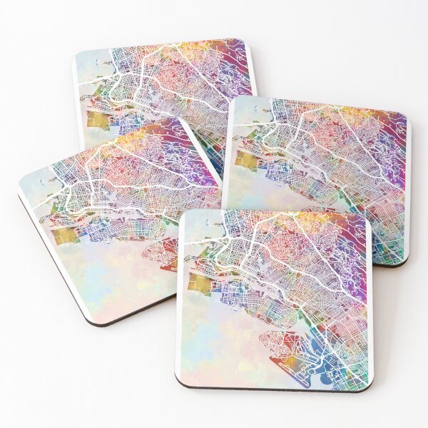 Item preview, Oakland California City Street Map designed and sold by ArtPrints.