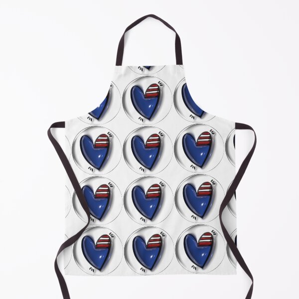 Item preview, 4th of July American Flag Inflate Heart designed and sold by BasedOnEarth.