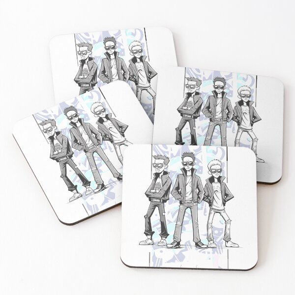 Item preview, Sketch and Graffiti: Young Boys in skateresque black and white comic design designed and sold by utopio-art.