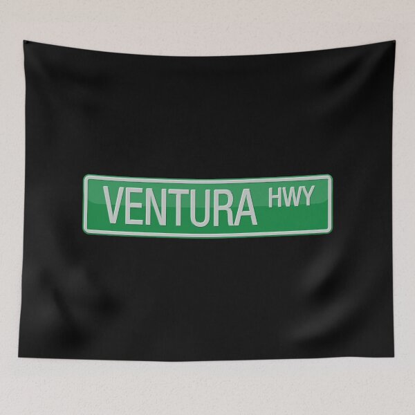 Item preview, 046 Ventura Highway road sign designed and sold by reapolo.