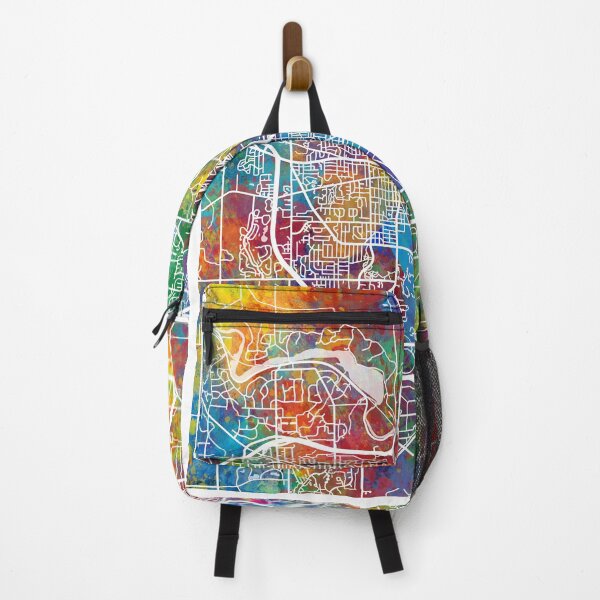 Item preview, Ann Arbor Michigan City Street Map designed and sold by ArtPrints.