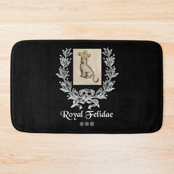 Item preview, 'Royal Felidae' Goofy Cat with Crown - Medieval Designs Collection designed and sold by Ridiculam Toga.