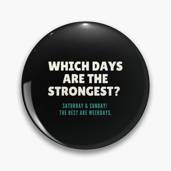 Item preview, Funny gifts - weekdays designed and sold by ArtyMumma.